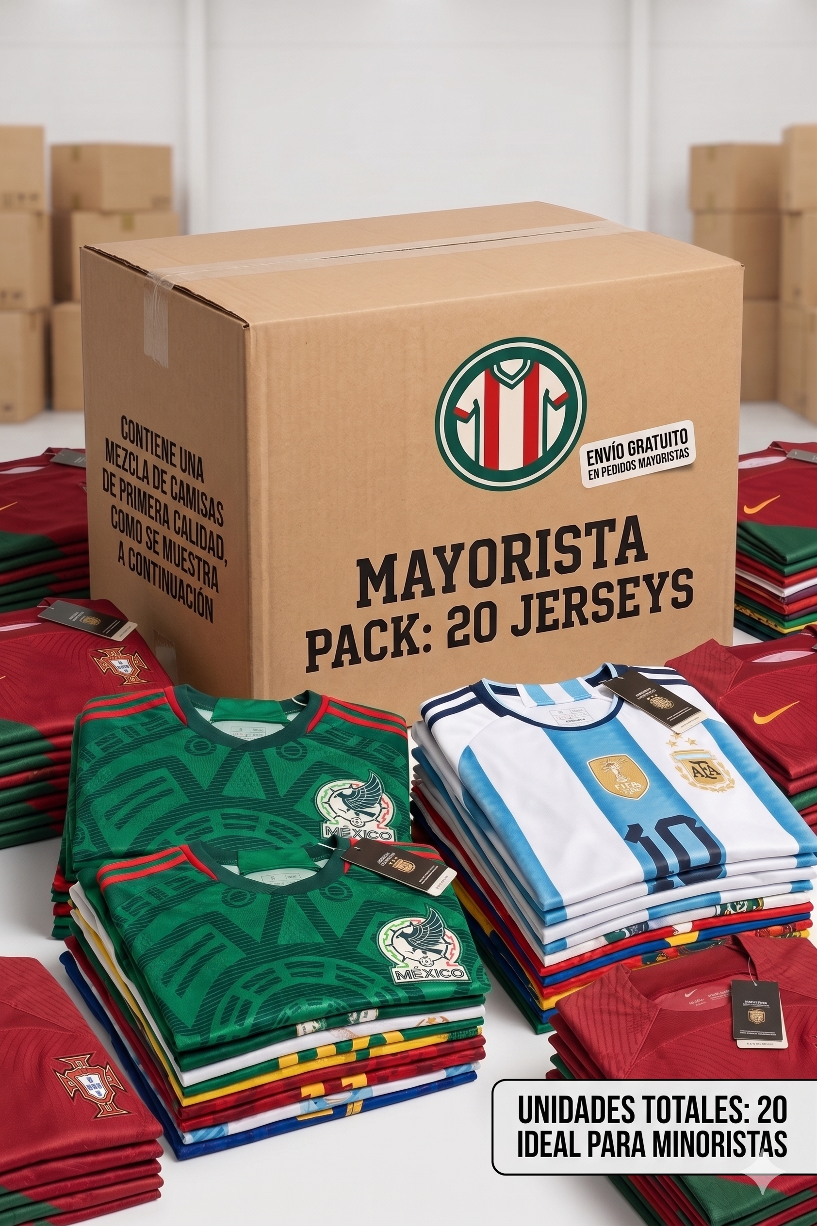 Paquete Mayoreo 20 Piezas